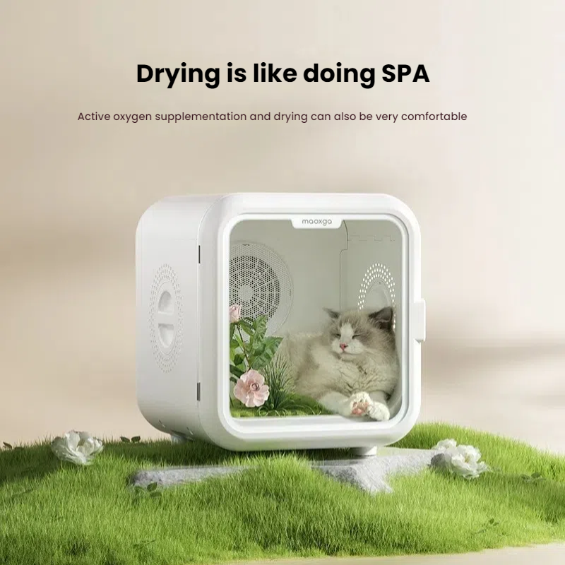 Pet drying box, cat automatic hair dryer, household shower and drying tool, hair dryer, water dryer, dog 