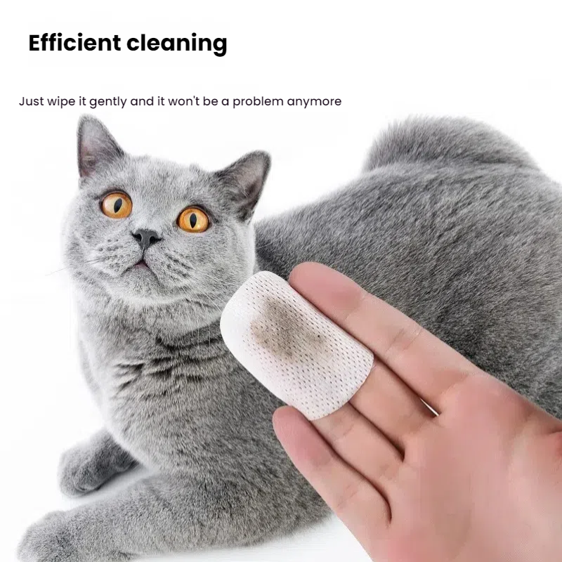 Pet eye wipes, cat tear stains, earwax removal, cat eye cleaning products 