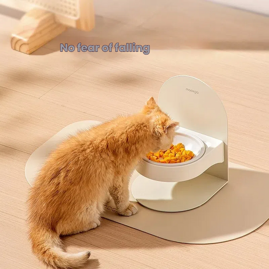 Pet cat meal mat, cat bowl, food bowl, waterproof and non slip mat, dining food utensil mat, large size 