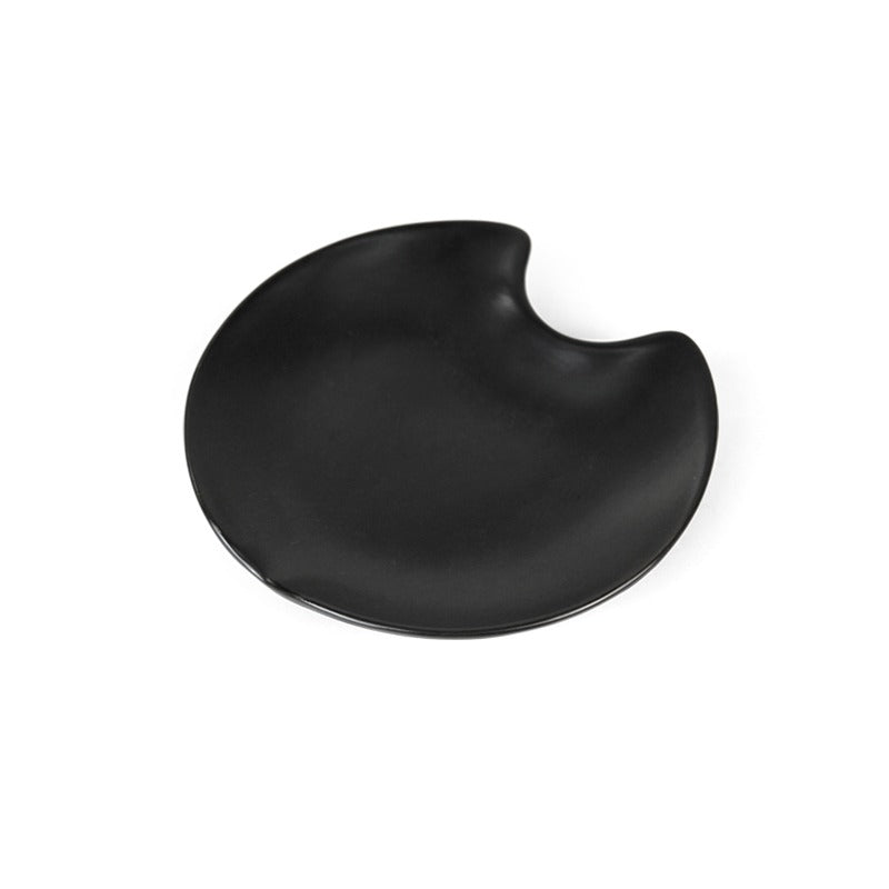 The fifth generation black pet automatic ceramic cat water dispenser with constant temperature and flowing water, non plug wireless 